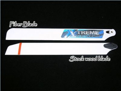 De Xtreme Production plastic fiber bladen en standaard EK4-0004