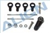 Mixing arm with slide bearing