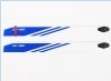 Wooden blade 315 mm - Blue
