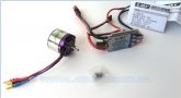 Brushless motor 3100KV + ESC 25A (FOR HB KING)